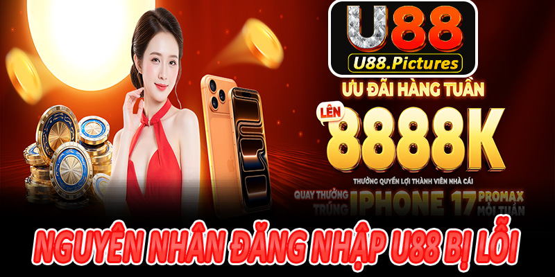 Nguyên nhân đăng nhập U88 bị lỗi và cách khắc phục hiệu quả