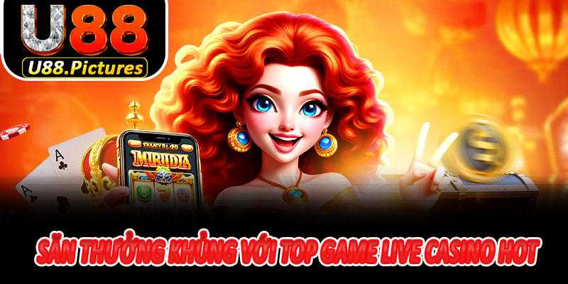 Săn thưởng khủng với top game Live Casino hot nhất tại nhà cái U88